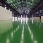 Dayanıklı ve Pürüzsüz Epoksi Self Leveling Zemin Uygulaması Görkem Trafik