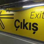 Görkem Trafik otopark araç yönlendirme işaretleri ve levha uygulaması