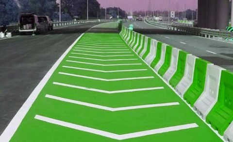 Görkem Trafik 1. Sınıf Profesyonel Bordür ve Kaldırım Boyama Uygulaması.