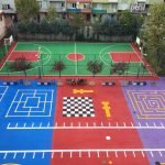 "Okul Bahçesi Boyama Uygulaması - Görkem Trafik"