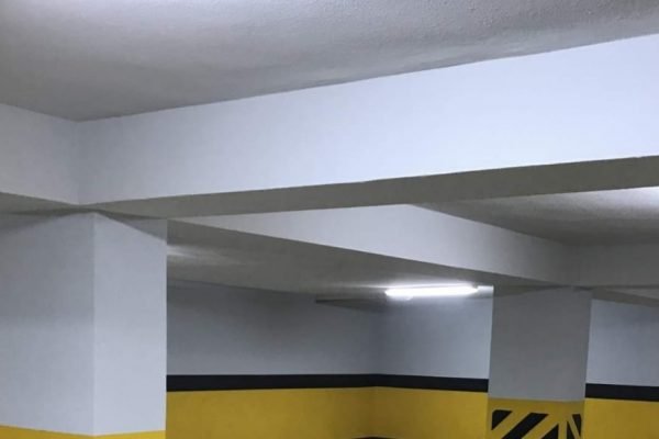Kapalı Otopark Tavan Boyama Uygulaması - Görkem Trafik 1. Sınıf Hizmet