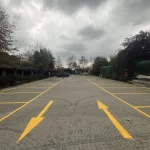 Görkem Trafik açık otopark uygulamaları zemin çalışması