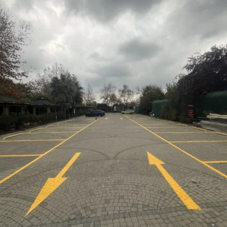 Görkem Trafik açık otopark uygulamaları zemin çalışması