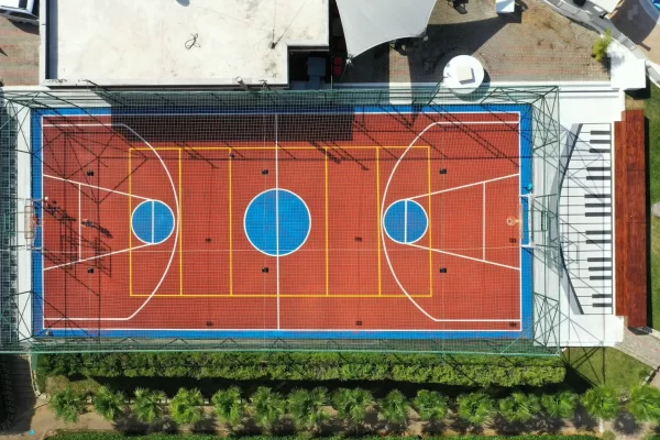 Görkem Trafik Profesyonel Basketbol Sahası Boyama Uygulaması