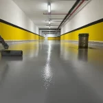 Görkem Trafik fabrika ve lojistik için dayanıklı epoksi zeminler uygulaması