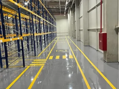 Görkem Trafik fabrika iş güvenliği çizgileri ve İSG uygulaması