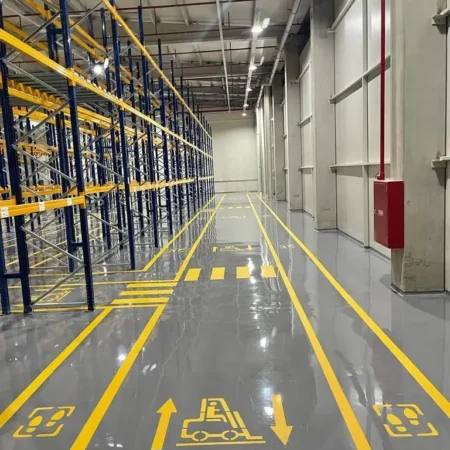 Görkem Trafik fabrika iş güvenliği çizgileri ve İSG uygulaması